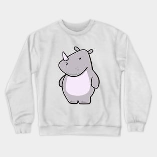 Cute little Rhino! Crewneck Sweatshirt